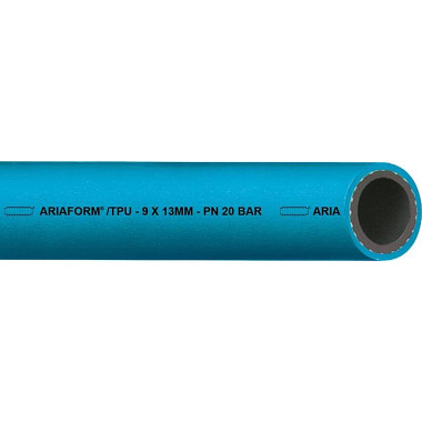 PU-Pressluftschlauch ARIAFORM®/TPU ID 10,0mm AD 14,5mm L.50m Blau TEGUMA 4220010000-50