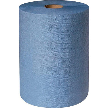 Putztuchrolle profix® handy plus L360xB380ca.mm blau 1000 Tücher/Rolle 025349-01