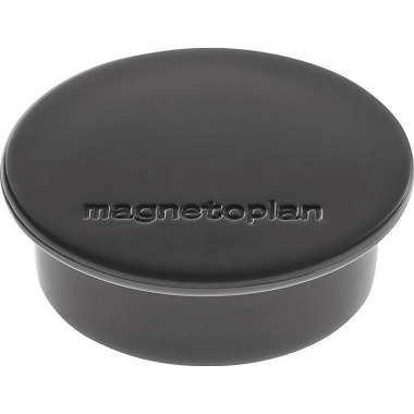 Magnet Premium D.40mm schwarz MAGNETOPLAN 1662012