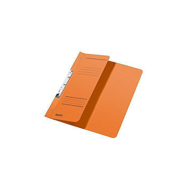 Leitz Einhakhefter 374400 45 DIN A4 kfm. Heftung Ka rton orange 125050720