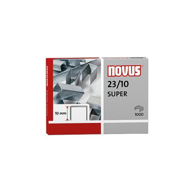 NOVUS Heftklammer 042-053 1 23/10 verzinkt 1.000 St ./Pack. 124006600