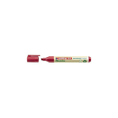 edding Permanentmarker 22 EcoLine 4-22002 1-5mm Ke ilspitze rot 304196030