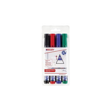 edding Whiteboardmarker 4 -363-4 1,5 mm sw/rt/bl/gr 4 St./Pack 304063499