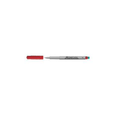 Faber-Castell Folienschre iber MULTIMARK 151421 0,6 mm rot 156022630