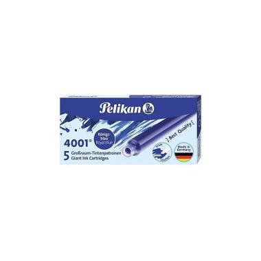 Pelikan Tintenpatrone 400 1 GTP/5 310748 königsblau 5 St./Pack. 311000650