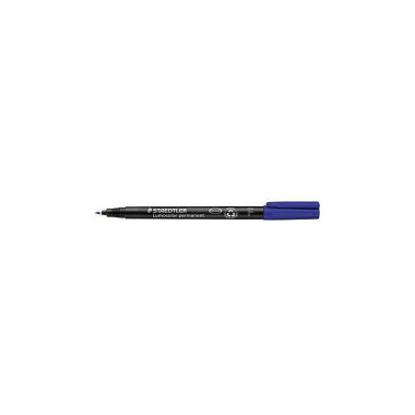 STAEDTLER Folienstift Lum ocolor 318-3 0,6mm perman ent blau 156024050