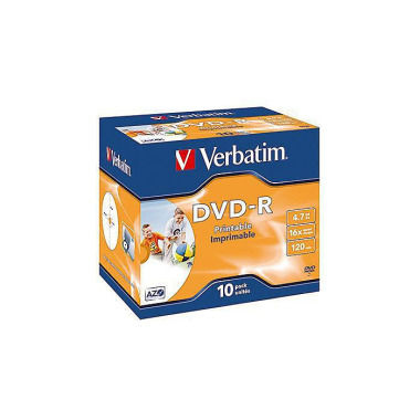 Verbatim DVD-R 43521 16x 4,7GB 120Min. Jewelcase 1 0 St./Pack 183236700