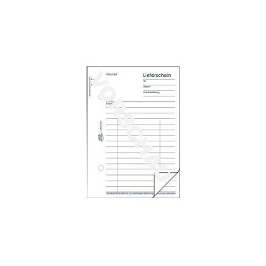 Avery Zweckform Liefersch ein 724 DIN A6 2x50Blatt 114024100