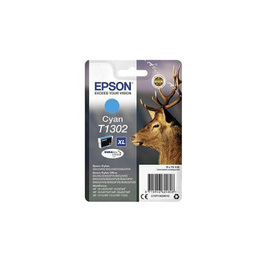 Epson Tintenpatrone C13T1 3024012 T1302 10,1ml cyan 101281150