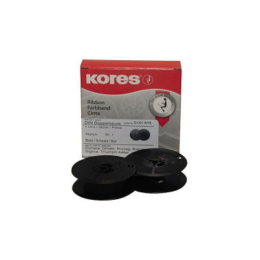 Kores Farbband G001NYS Gr .1 Nylon schwarz 106182990