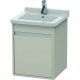 Duravit Waschtischunterba u KETHO 445x440x550mm Ans re taupe KT6662R9191