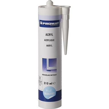 Acryl 310 ml weiß Kartusche PROMAT chemicals 4000340010