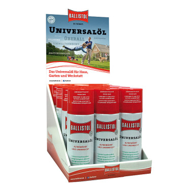 BALLISTOL Display Universalöl Spray, 12 x 200 ml 21850