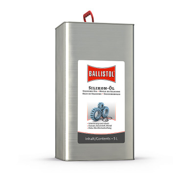 BALLISTOL Silikon-Öl Lösung, 5 Liter Blechkanister 25910