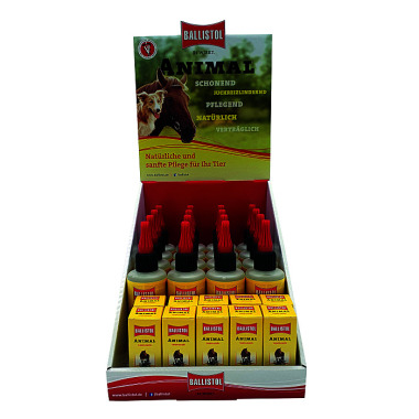 BALLISTOL Display Animal Tierpflegeöl 16 x 100ml + 10 x 10ml 21870