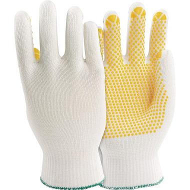 Honeywell Handschuhe PolyTRIXN 912 Gr.10 weiß/gelb EN 388 PSA II 091210142X