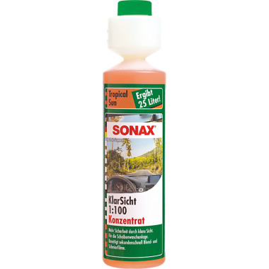 Sonax KlarSicht 1:100 Konzentrat Tropical Sun 250 ml 03871410