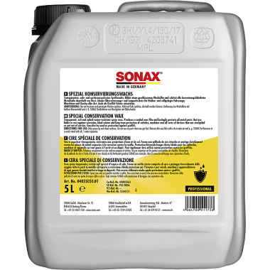 Sonax SpezialKonservierungsWachs 5 Liter 04855050