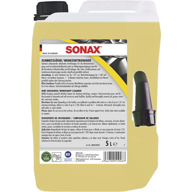 Sonax SchmutzLöser/WerkstattReiniger 5 Liter 06055050