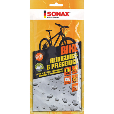 Sonax BIKE Reinigungs- & PflegeTuch 40x50 Thekendisplay 32 ml 08520000