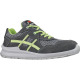 U - Power Sicherheitsschuh Nico Gr.38 W.11 grau/grün S1P SRC EN20345 Leder/Mesh U.POWER UF20136-38