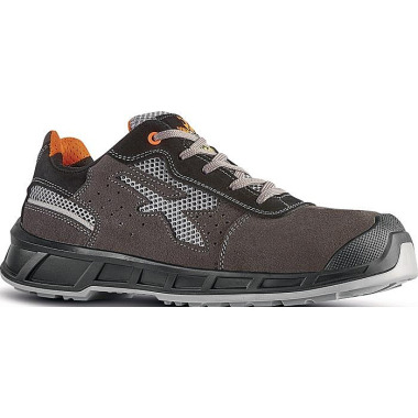 U - Power Sicherheitshalbschuh Mars Gr.43 grau/grau S1P SRC ESD EN20345 Veloursleder/Mesh U.POWER RK20046-43