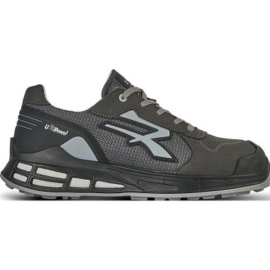 U - Power Sicherheitshalbschuh Icarus Gr.42 grau/grau S1P SRC ESD EN20345 Nylon/Mikrofaser U.POWER RN20046-42