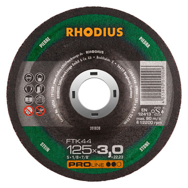 Rhodius Freihandtrennscheibe FTK44 PROline, 150 x 3,0 x 22,23mm 201863