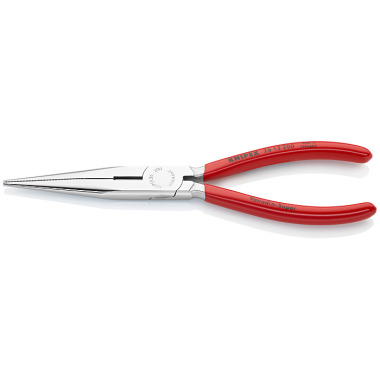 Knipex Flachrundzange mit Schneide (Storchschnabelzange) 26 13 200