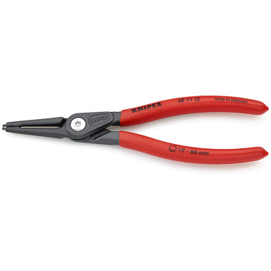 Knipex Präzisions-Sicherungsringzange für Innenringe in Bohrungen 48 11 J1 SB