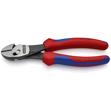 Knipex TwinForce® Hochleistungs-Seitenschneider 73 72 180 BK