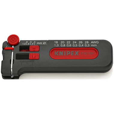 Knipex Mini-Abisolierer 100 mm 12 80 100 SB