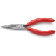 Knipex Flachrundzange mit Schneide (Radiozange) 25 01 140 (T-9999)