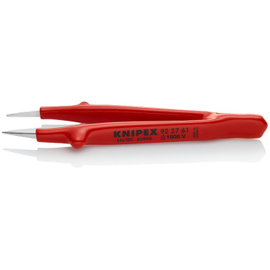 Knipex Präzisions-Pinzette mit Führungsstift 130 mm 92 27 61