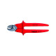 Knipex Kabelschere Griffe mit Kunststoff umspritzt 95 06 230 SB