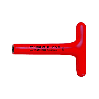 Knipex Steckschlüssel mit T-Griff 98 04 17