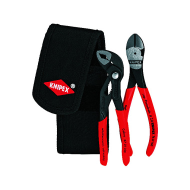 Knipex Mini-Zangenset in Werkzeuggürteltasche 00 20 72 V02