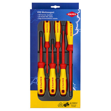 Knipex VDE Schraubendreher-Paket Phillips® / Pozidriv® 00 20 12 V03