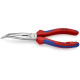 Knipex Flachrundzange mit Schneide (Storchschnabelzange) 26 22 200 T