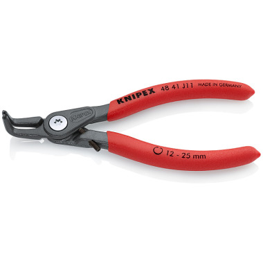 Knipex Präzisions-Sicherungsringzange für Innenringe in Bohrungen 48 41 J11