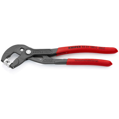 Knipex Schlauchschellenzange für Click-Schellen 85 51 180 C