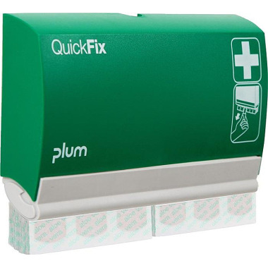 Plum Pflasterspender QuickFix 3 B232,5xH133,5xT33ca.mm grün PLUM 5506