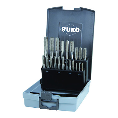 Ruko Gewindebohrersatz HSS-CO 21 tlg. Set 1 RO 245001ERO