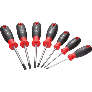 Vigor TORX® Schraubendreher Satz - Innen TORX® Profil - Anzahl Werkzeuge: 7 V3366