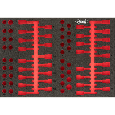 Vigor Weichschaum-Einlage, leer V4752