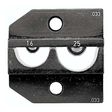 Rennsteig Crimpeinsatz für unisolierte Verbinder 16,0 / 25,0 mm² 624 033 3 0