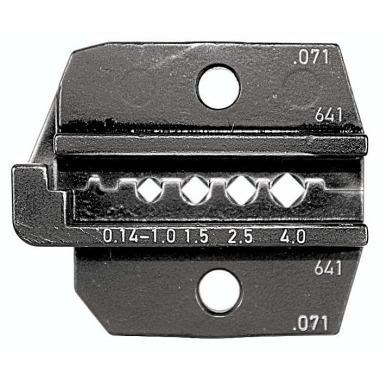 Rennsteig Crimpeinsatz für gedrehte Kontakte 0,14 - 4,0 mm² 624 071 3 0