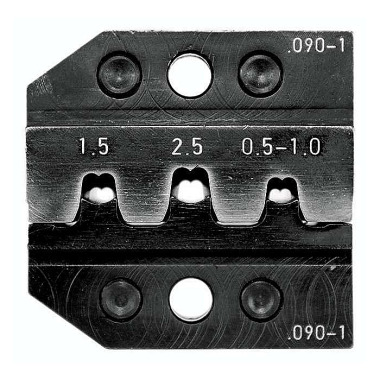 Rennsteig Crimpeinsatz für Aderendhülsen 0,5 - 2,5 mm² 624 090-1 3 0