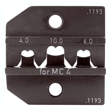 Rennsteig Crimpeinsatz für Multi Contact MC 4 4,0 / 6,0 / 10,0 mm² 624 1193 3 0