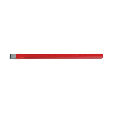 VBW Elektrikermeißel rot lackiert poliert 200mm x 12mm 289 015